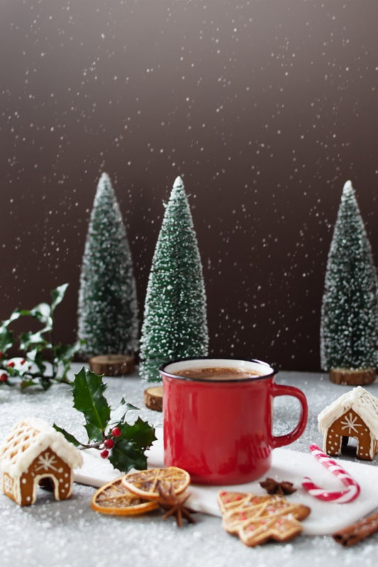 Chocolat chaud arbre de Noël