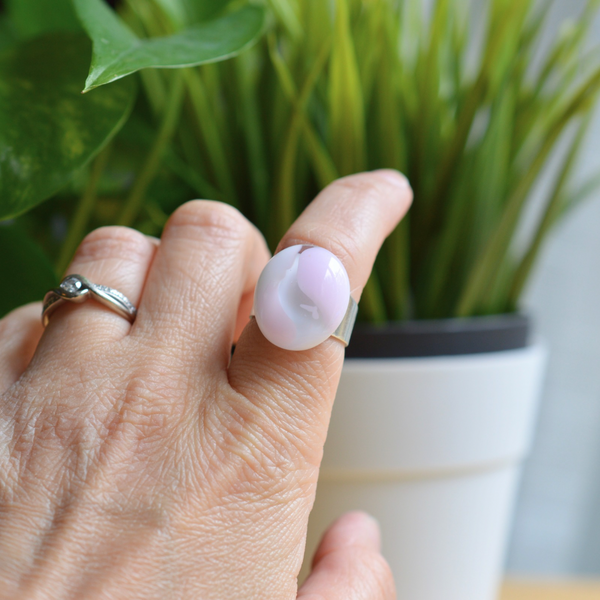 Bague fleur de cerisier #002