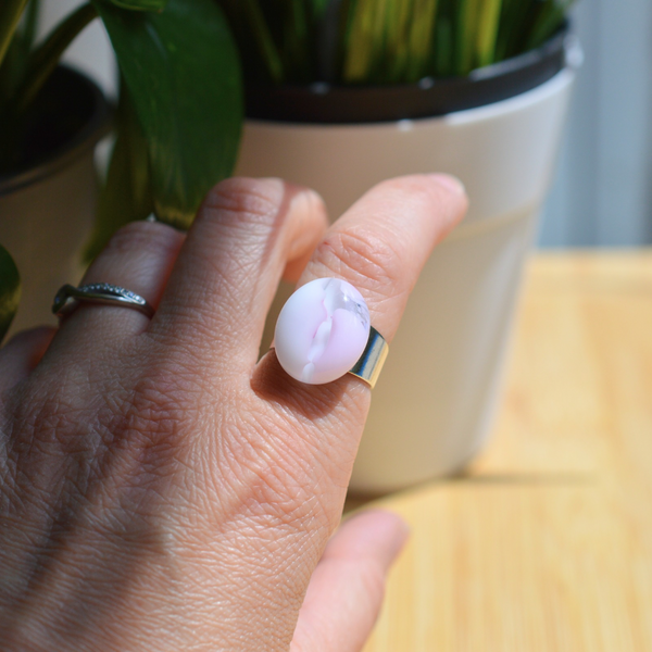 Bague fleur de cerisier #003