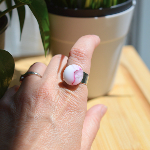 Bague fleur de cerisier #005