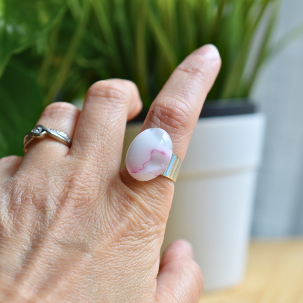 Bague fleur de cerisier #004