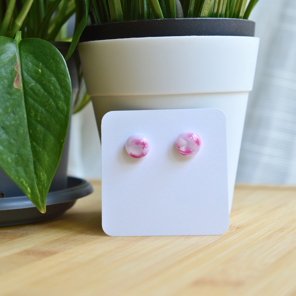 Boucles d’oreille collection fleur de cerisier #008