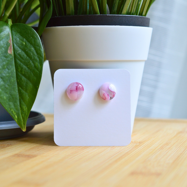 Boucles d’oreille collection fleur de cerisier #011