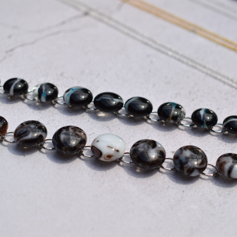 Agate orque lisse – Mystère et équilibre - Collection Gemstones