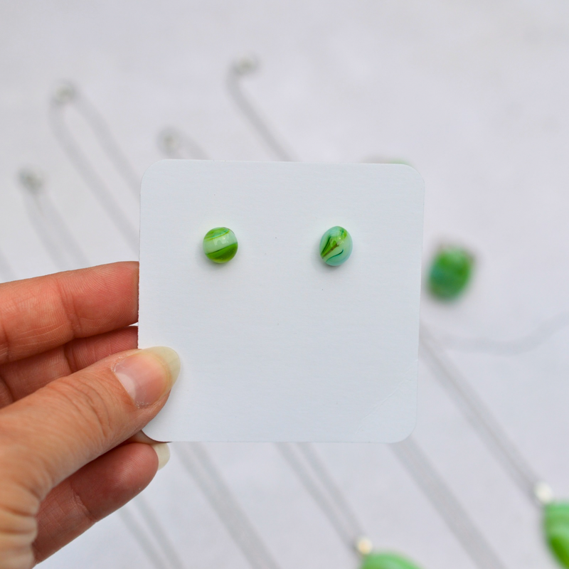 Agate verte rubanée – Vitalité et nature - Collection Gemstones