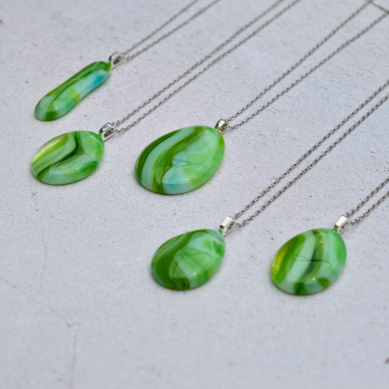 Agate verte rubanée – Vitalité et nature - Collection Gemstones