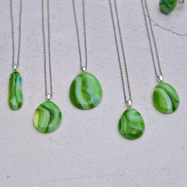 Agate verte rubanée – Vitalité et nature - Collection Gemstones
