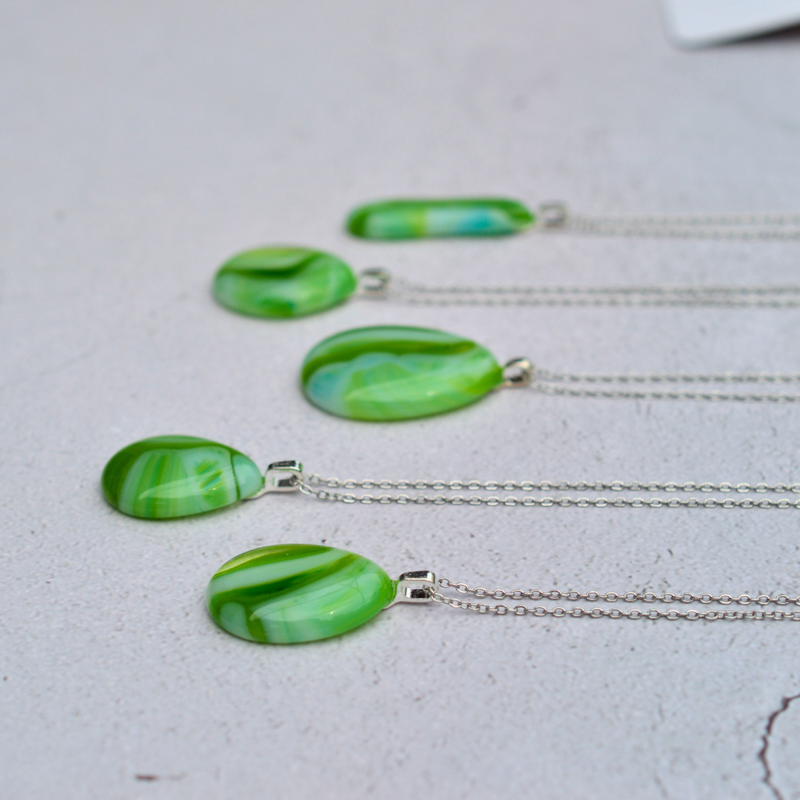 Agate verte rubanée – Vitalité et nature - Collection Gemstones