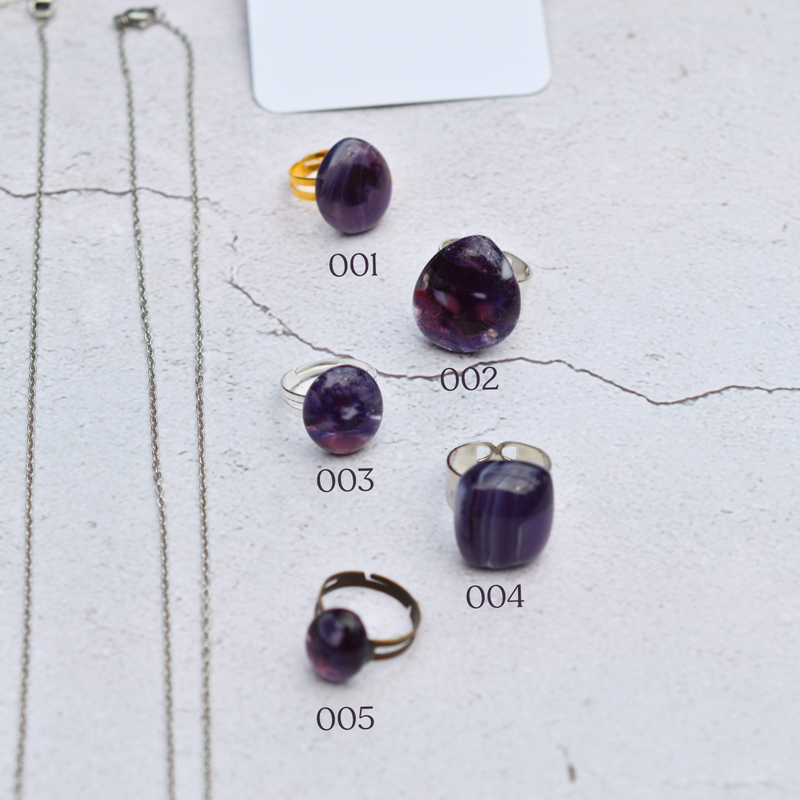 Améthyste – Équilibre et intuition - Collection Gemstones