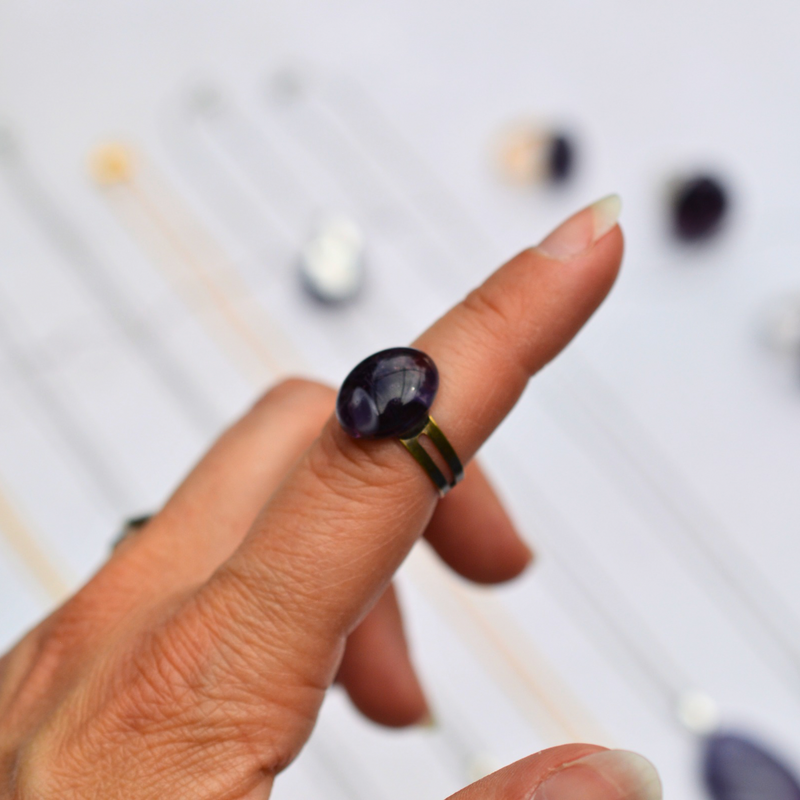 Améthyste – Équilibre et intuition - Collection Gemstones