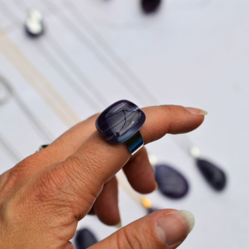 Améthyste – Équilibre et intuition - Collection Gemstones