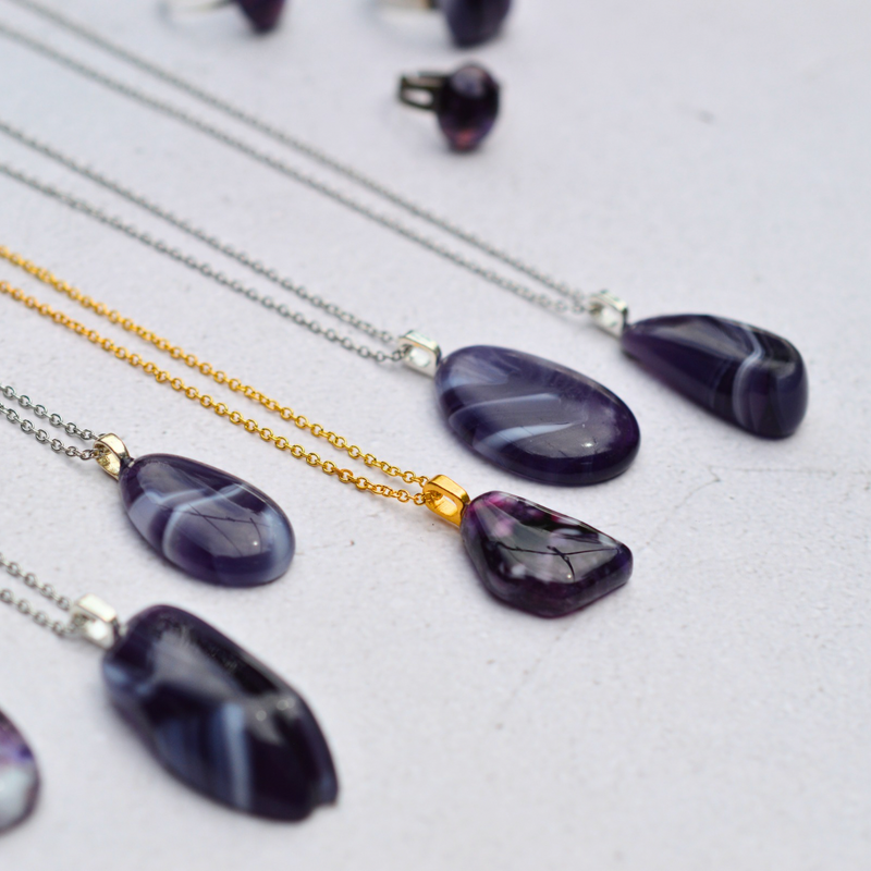 Améthyste – Équilibre et intuition - Collection Gemstones
