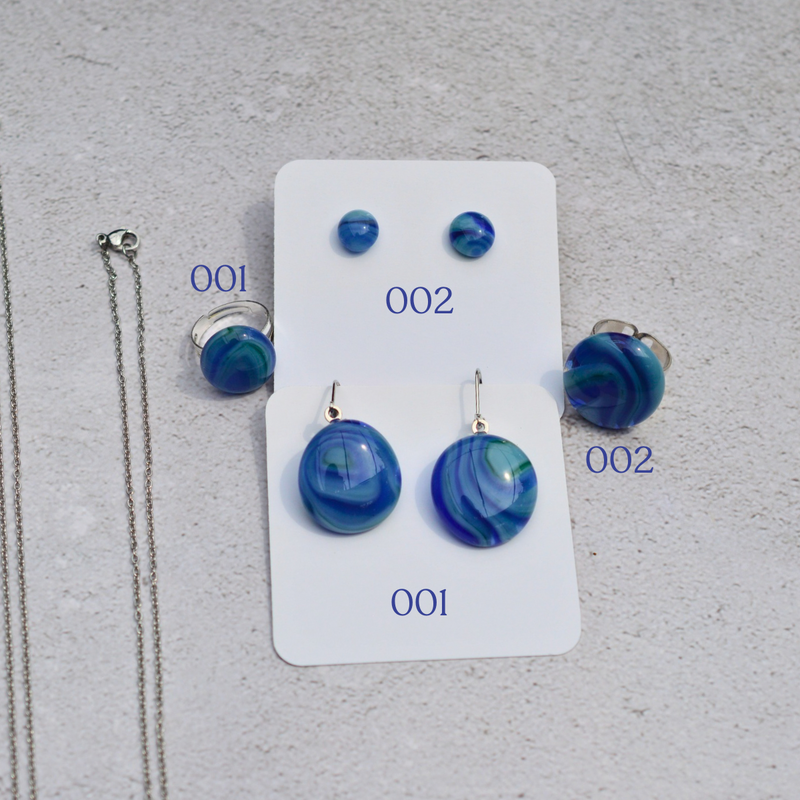 Agate bleue rubanée – Douceur et communication - Collection Gemstones