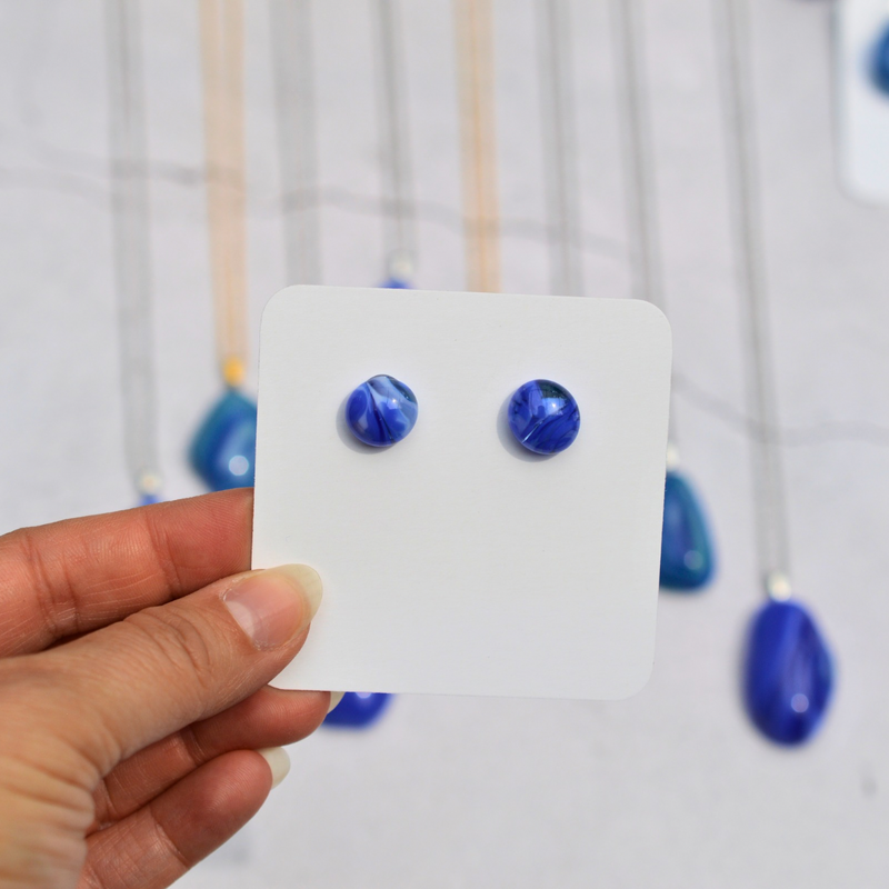 Agate bleue rubanée – Douceur et communication - Collection Gemstones