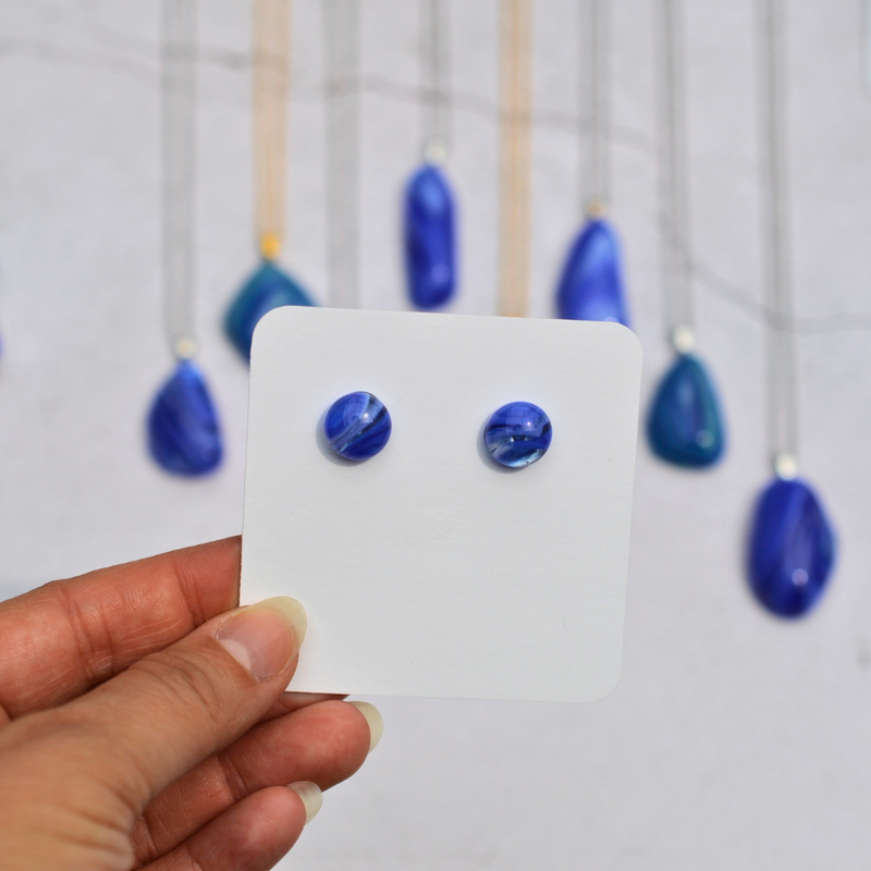 Agate bleue rubanée – Douceur et communication - Collection Gemstones