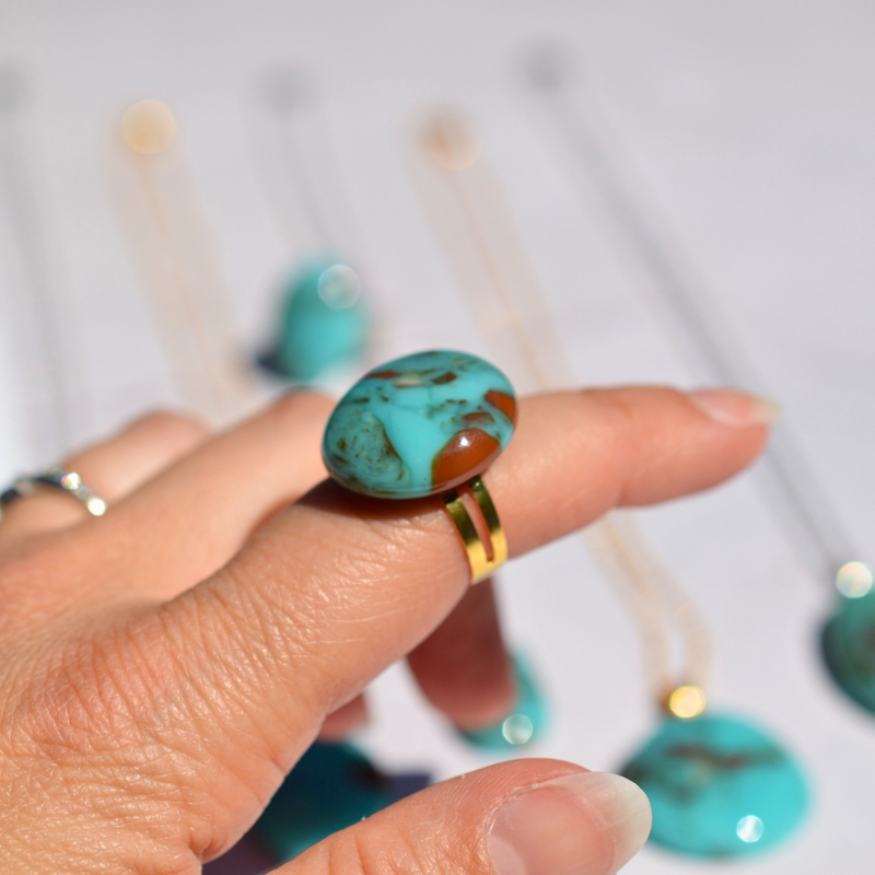 Turquoise – Fraîcheur et protection - Collection Gemstones