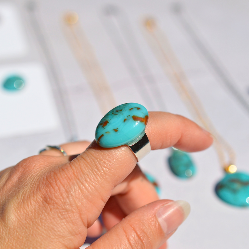 Turquoise – Fraîcheur et protection - Collection Gemstones