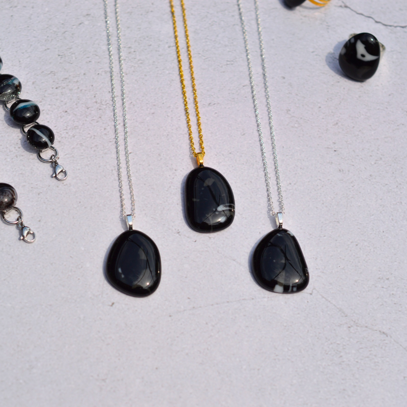 Onyx noir – Élégance et mystère - Collection Gemstones