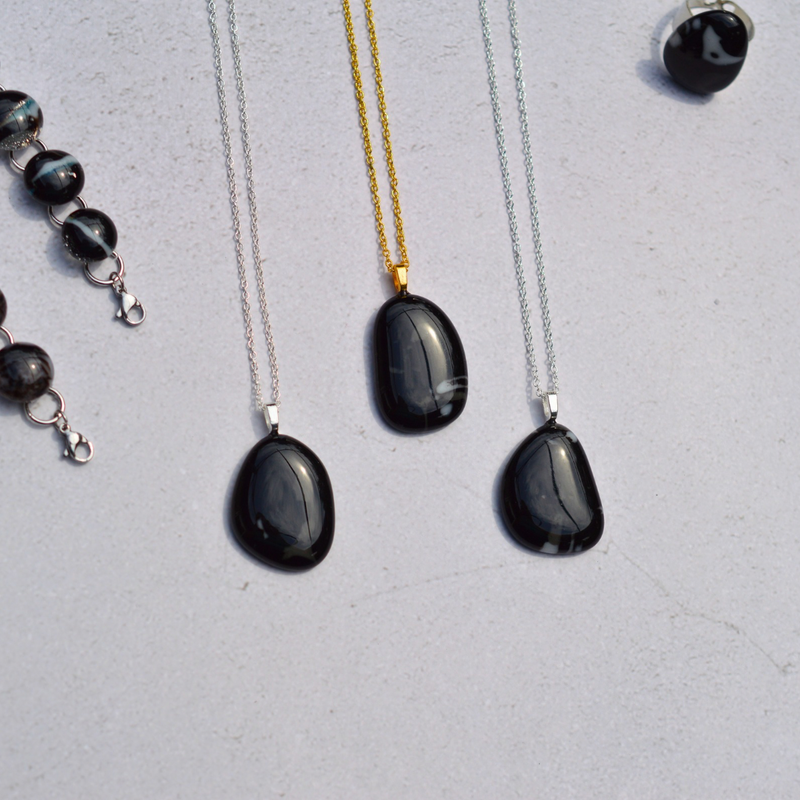 Onyx noir – Élégance et mystère - Collection Gemstones