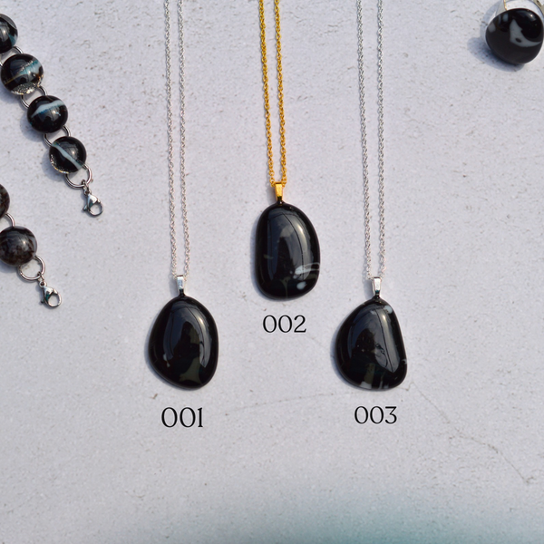 Onyx noir – Élégance et mystère - Collection Gemstones