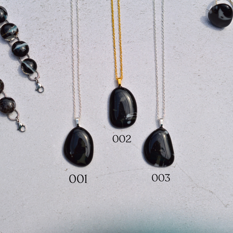 Onyx noir – Élégance et mystère - Collection Gemstones