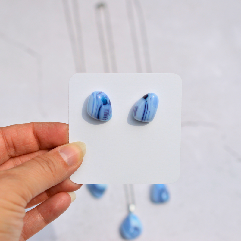 Calcédoine bleue – Calme et sérénité - Collection Gemstones