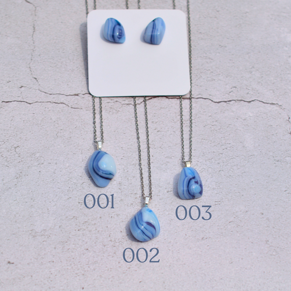 Calcédoine bleue – Calme et sérénité - Collection Gemstones