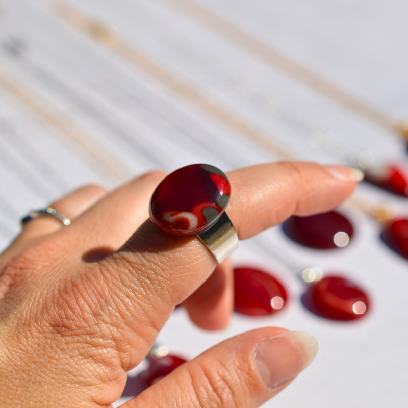 Onyx rouge – Passion et énergie - Collection Gemstones