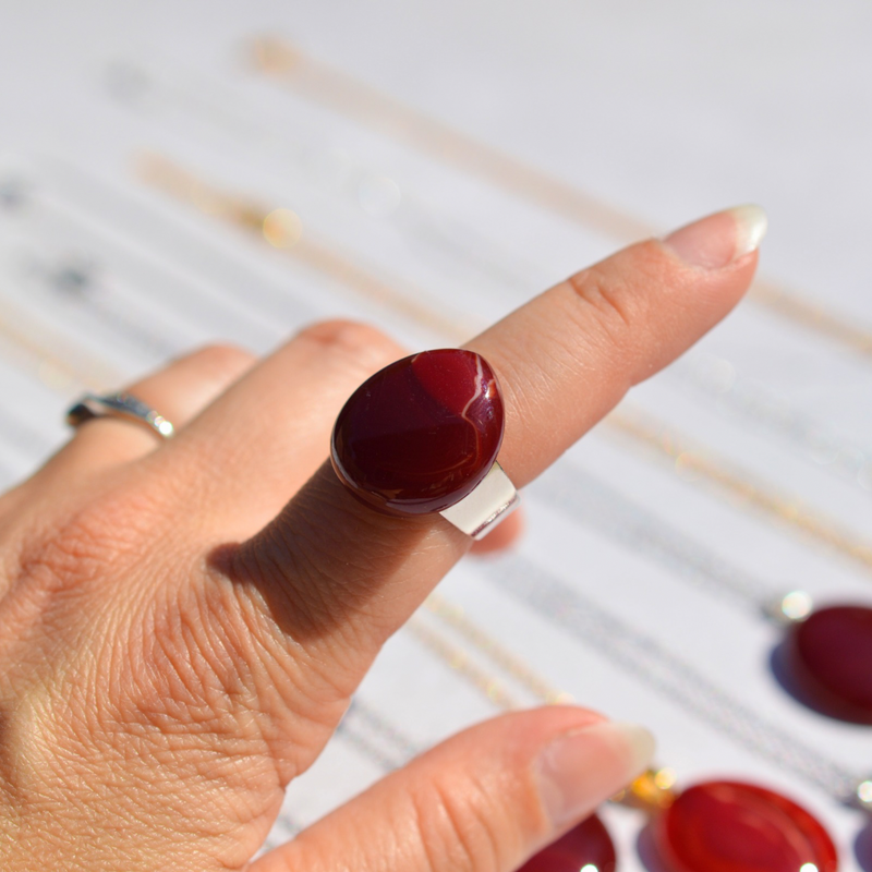 Onyx rouge – Passion et énergie - Collection Gemstones