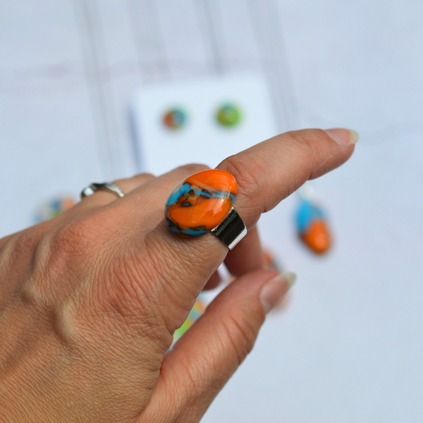 Opale de feu – Éclat flamboyant - Collection Gemstones