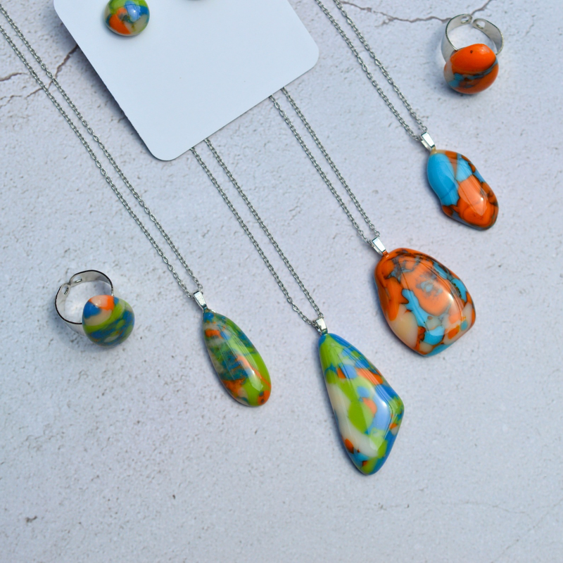 Opale de feu – Éclat flamboyant - Collection Gemstones