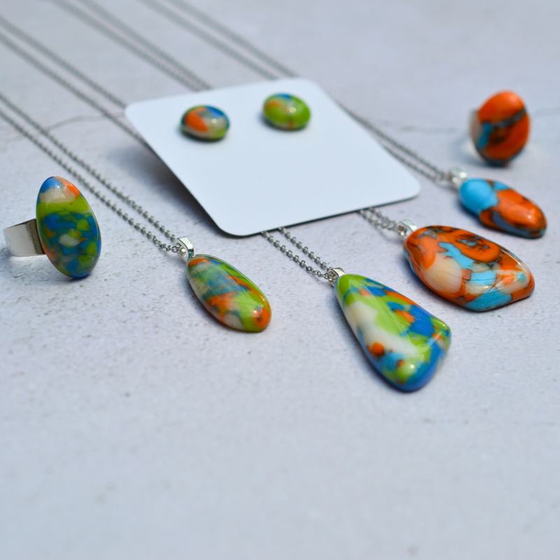 Opale de feu – Éclat flamboyant - Collection Gemstones