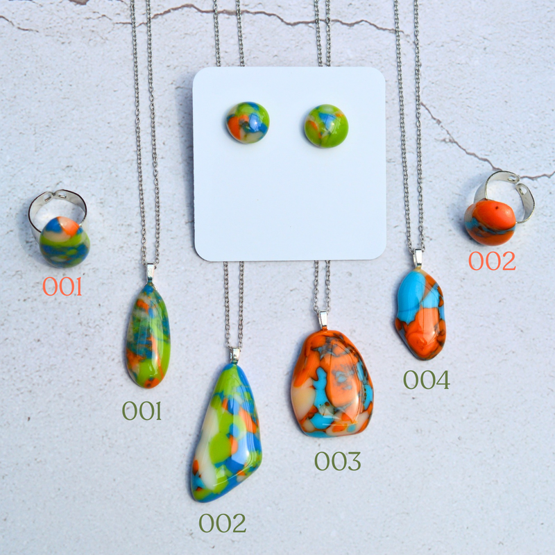Opale de feu – Éclat flamboyant - Collection Gemstones