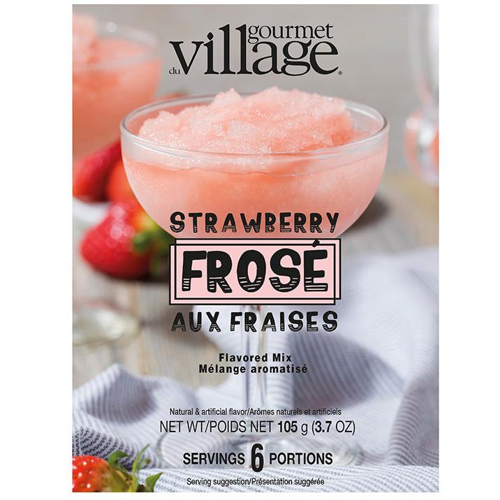 Frosé aux fraises