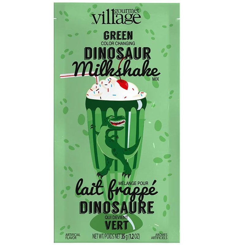 Lait frappé dinosaure vert