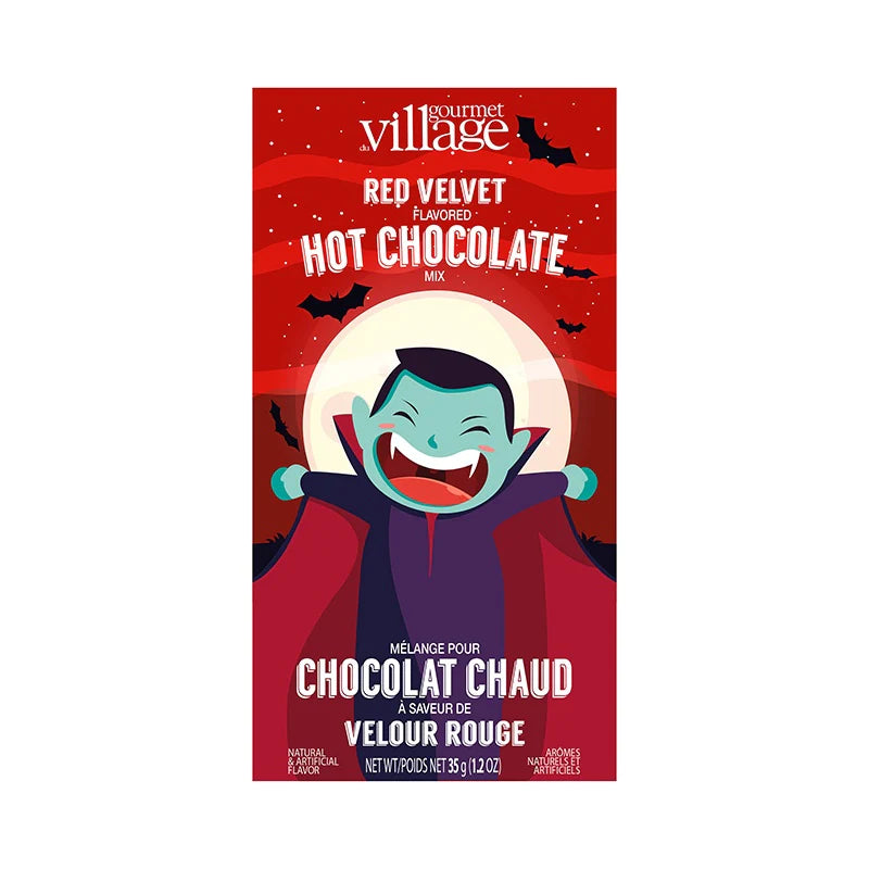 Chocolat chaud vampire red velvet