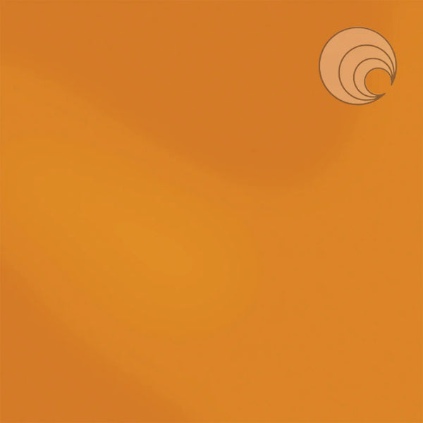 Orange persimmon opaque Verre fusion COE96