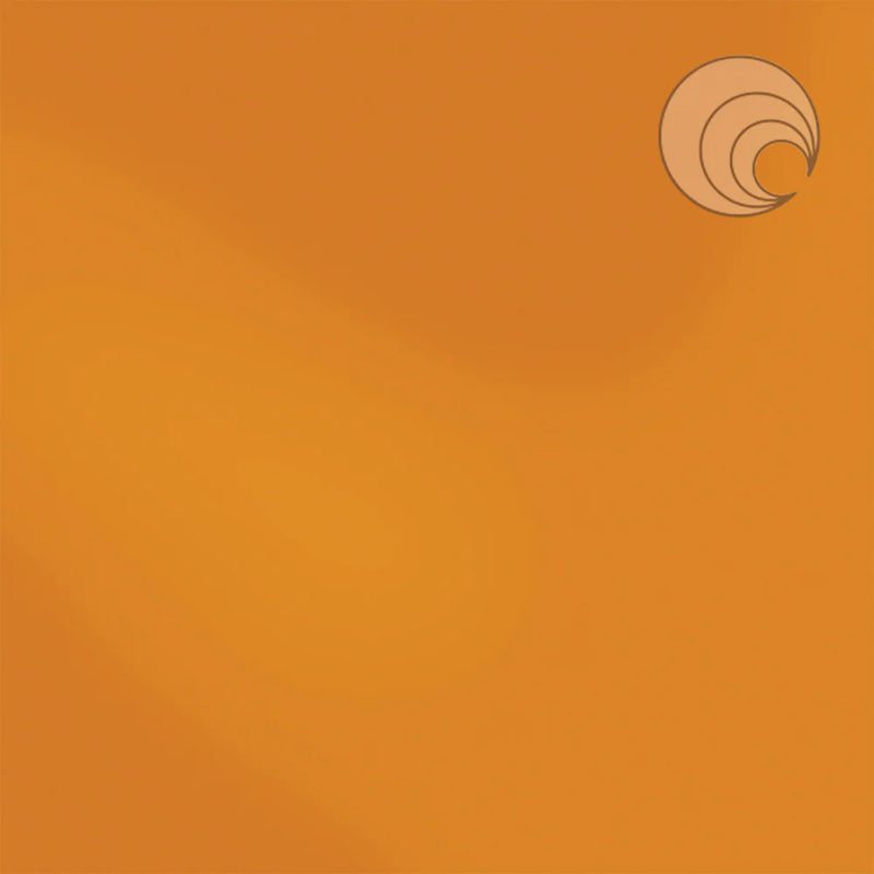 Orange persimmon opaque Verre fusion COE96