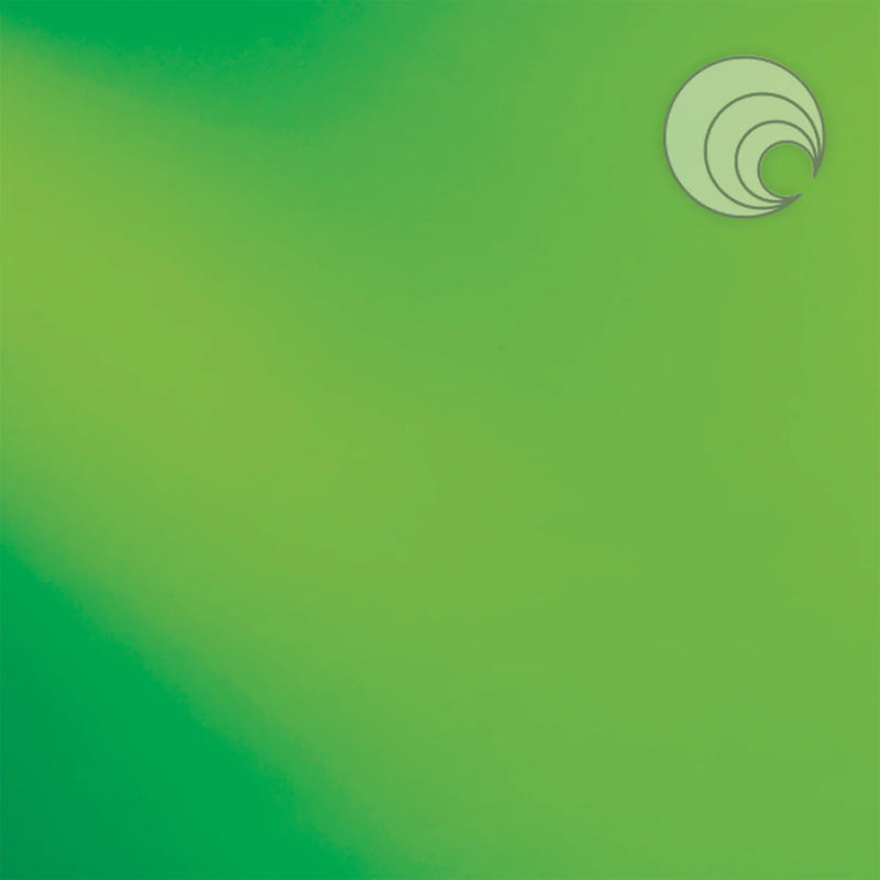 Vert mousse transparent Verre fusion COE96