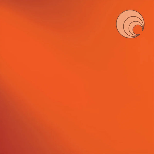 Orange transparent Verre fusion COE96