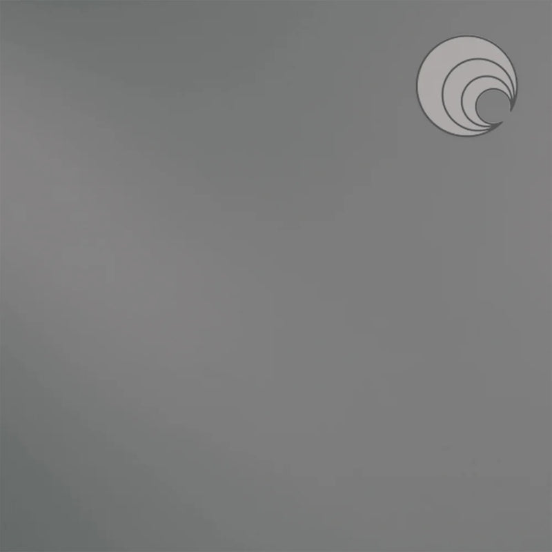 Gris moyen pewter opaque Verre fusion COE96