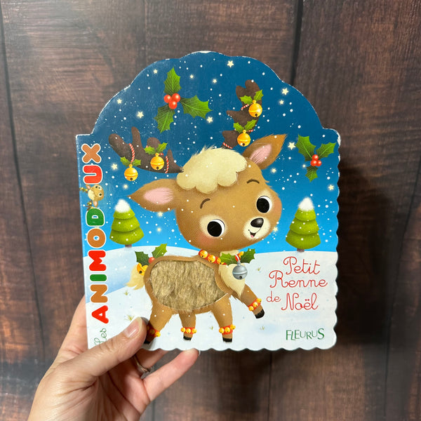 Livre petit renne de Noël