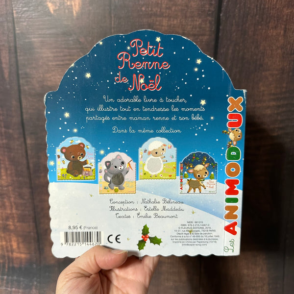 Livre petit renne de Noël