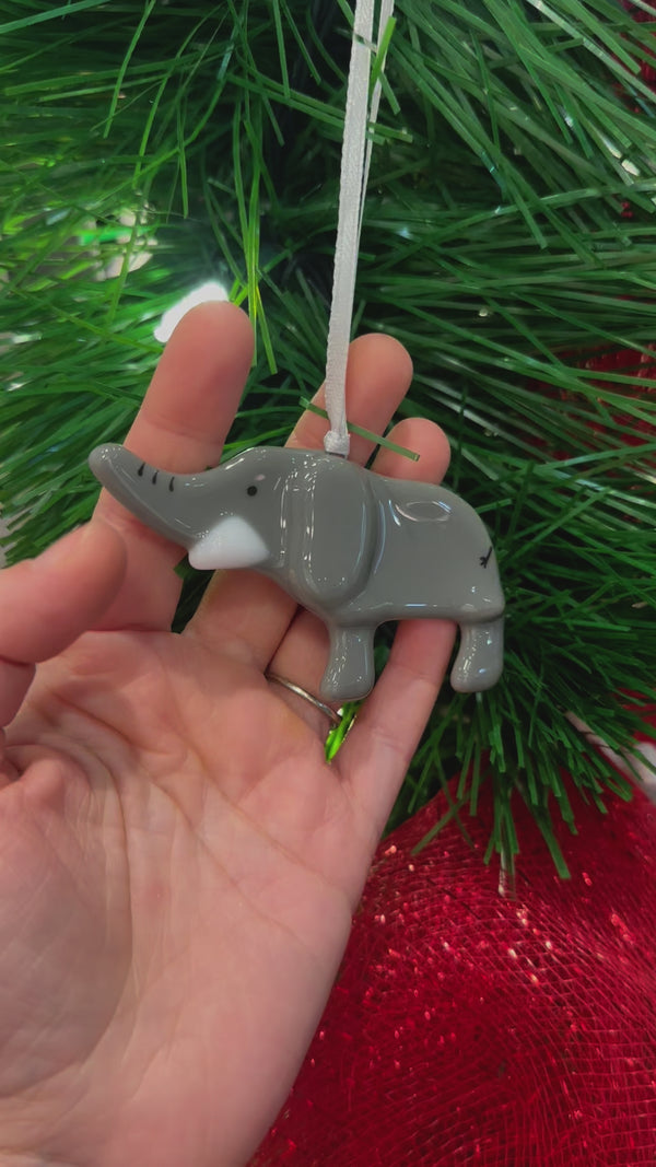 Suspension éléphant pour l’arbre de Noël