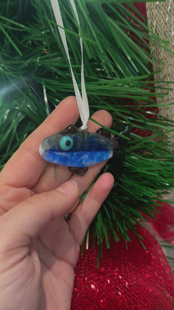 Boule de Noël poisson