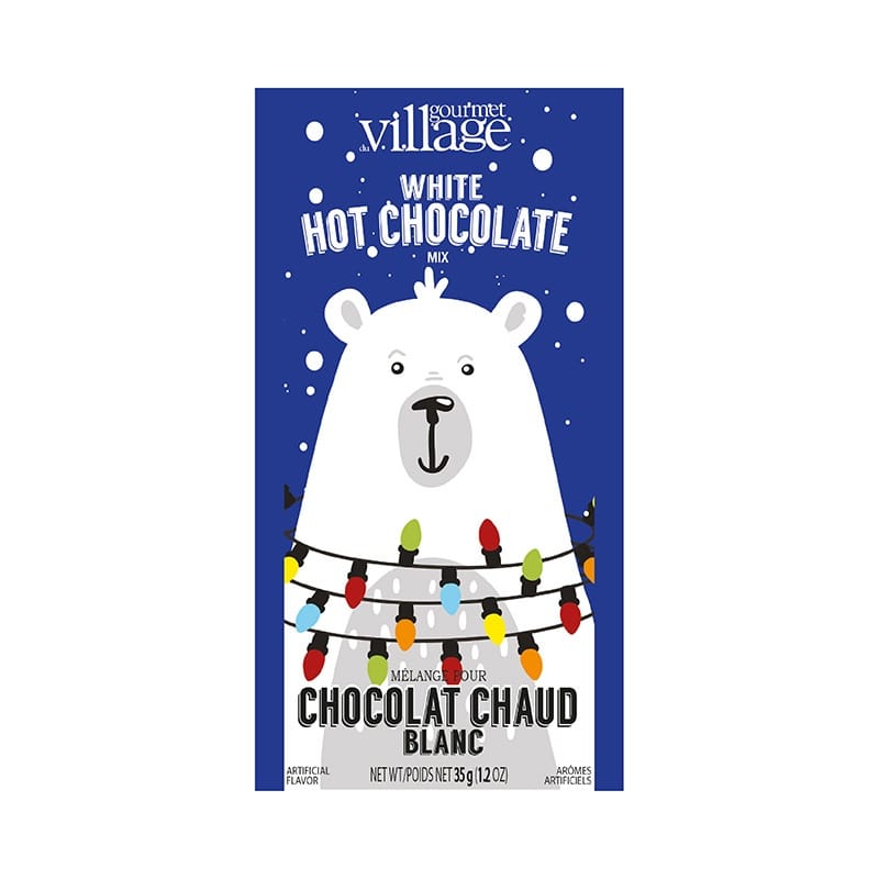 Chocolat chaud blanc ours polaire