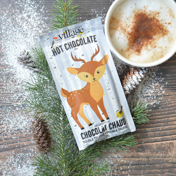 Chocolat chaud double truffe chevreuil