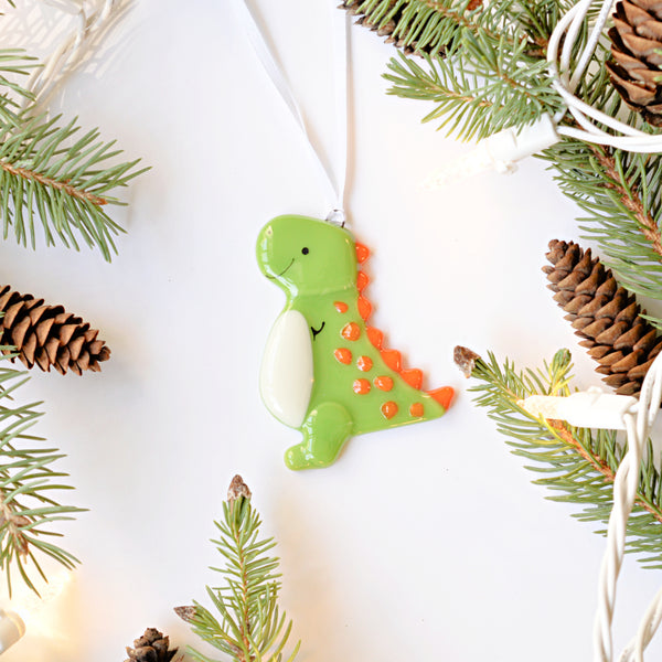 Ornement pour l’arbre de Noël dinosaure