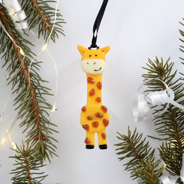 Suspension girafe pour l’arbre de Noël