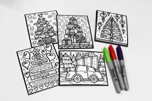 Coloriage sapins